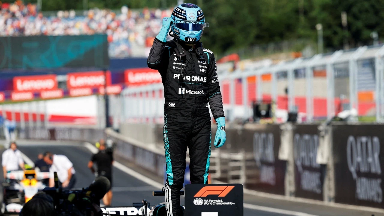 Formula 1 Avusturya GP'de pole pozisyonu George Russell'ın