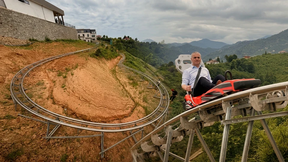 Karadeniz'in en uzun dağ kızağı: 25 dönümlük alanda adrenalin tutkunlarını bekliyor | Seyahat Haberleri