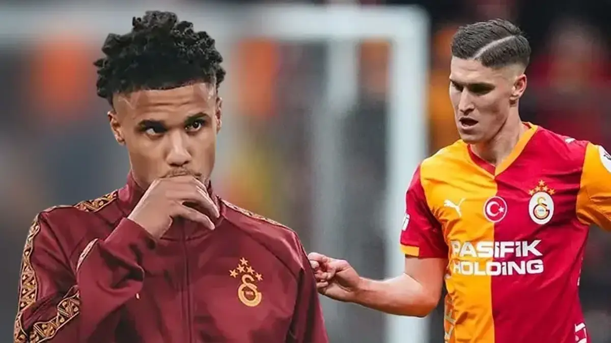 Galatasaray'da 2 futbolcu için karar