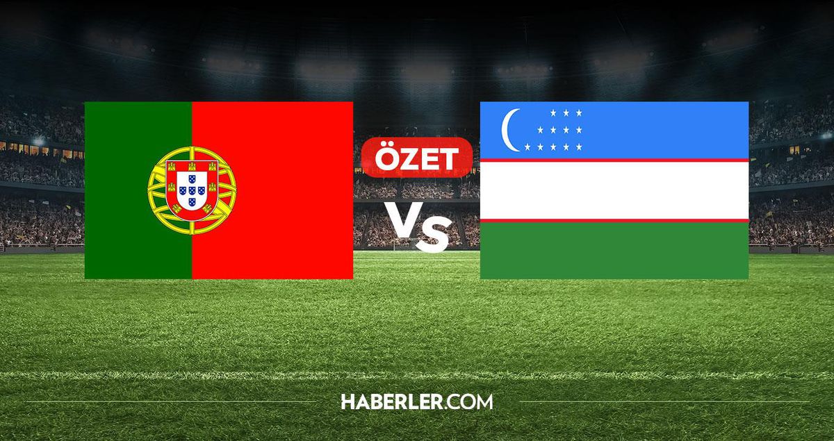 Portekiz Özbekistan maç özeti ve golleri! (ÖZET) Portekiz Özbekistan kaç kaç bitti, golleri kim attı?