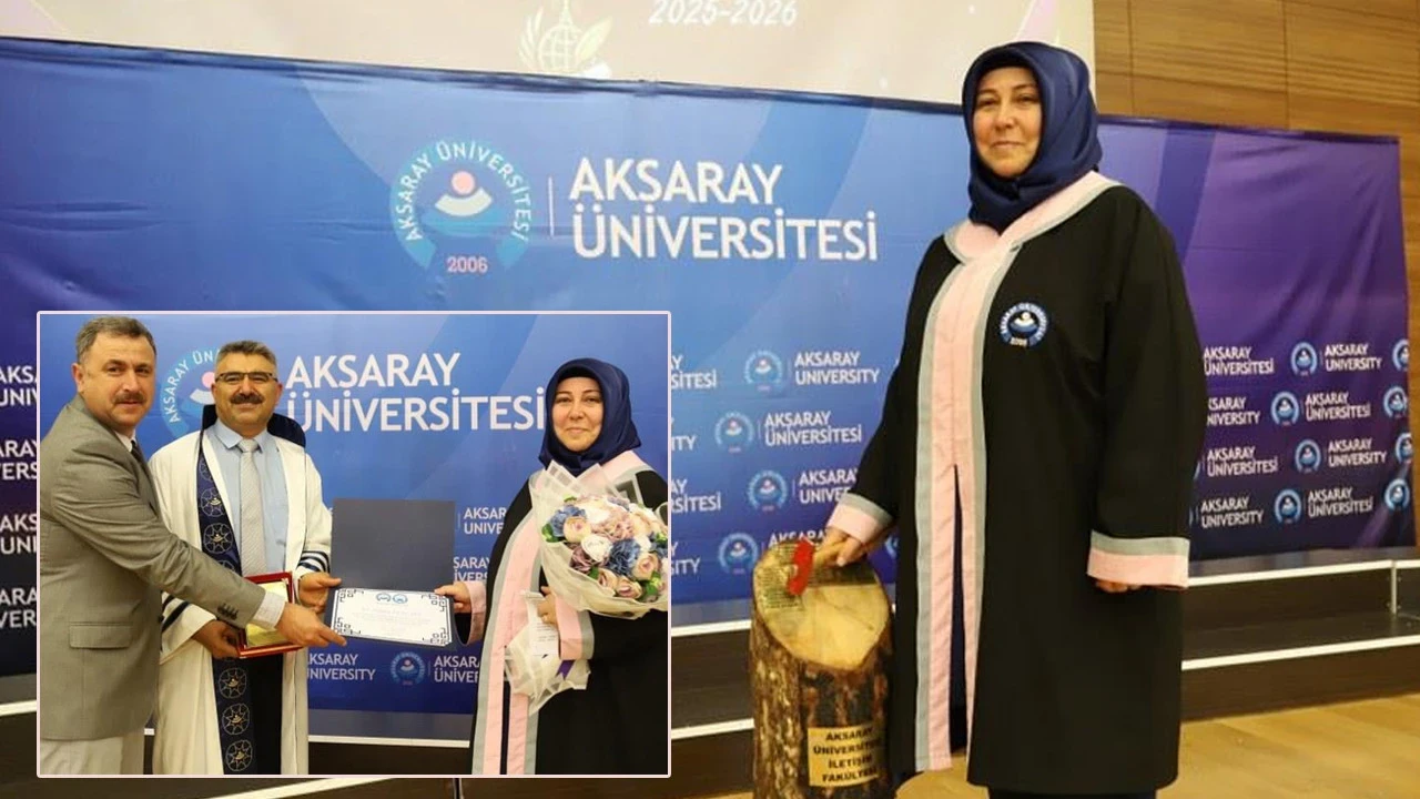 Üç çocuk annesi: Üniversiteye tarih yazarak mezun oldu
