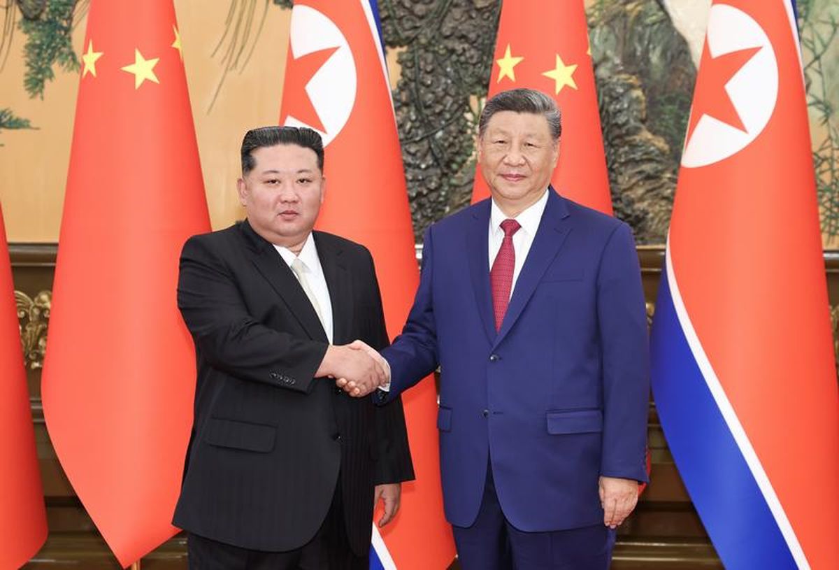 Çin Devlet Başkanı Şi Cinping, Kuzey Kore lideri Kim Jong Un'la görüştü