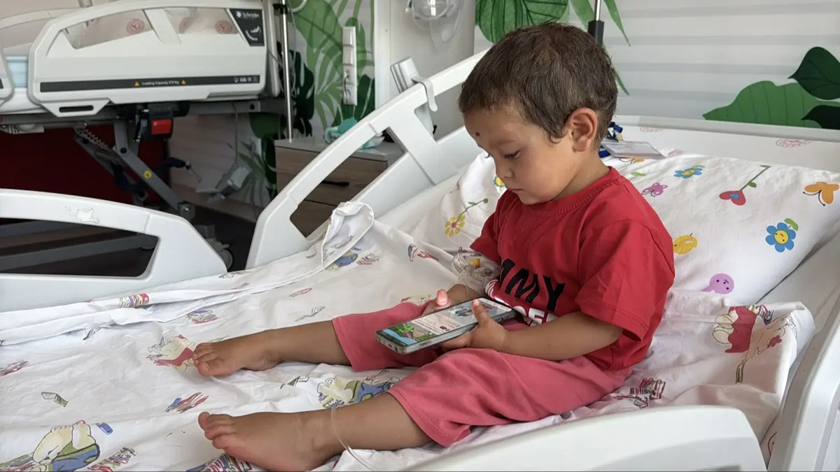 Sahipli köpek saldırdı! 2 yaşındaki Egemen'in kafasına 22 dikiş atıldı