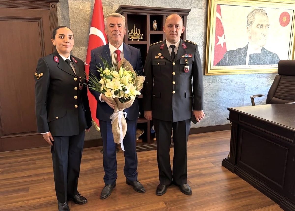 Jandarma Teşkilatı'nın 187. yılında Kaymakam Sırmalı'dan anlamlı kabul
