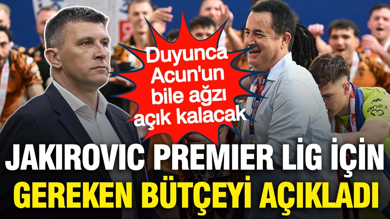 Jakirovic Hull City'e Premier Lig'de kalmak için gereken transfer bütçesini açıkladı