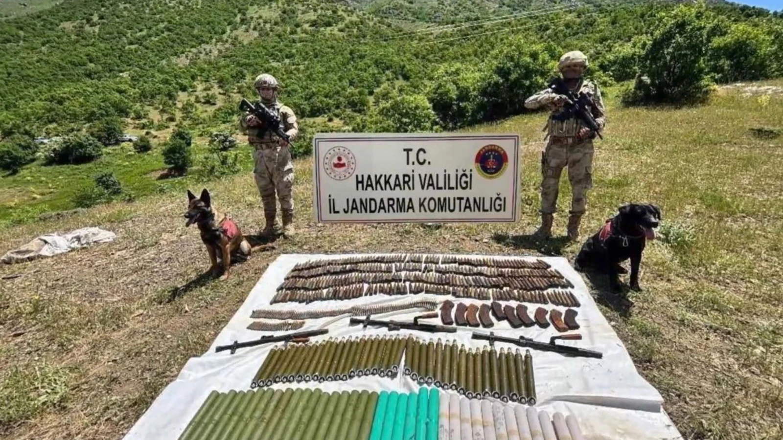 8 ilde 34 mağara, sığınak ve barınma alanı imha edildi