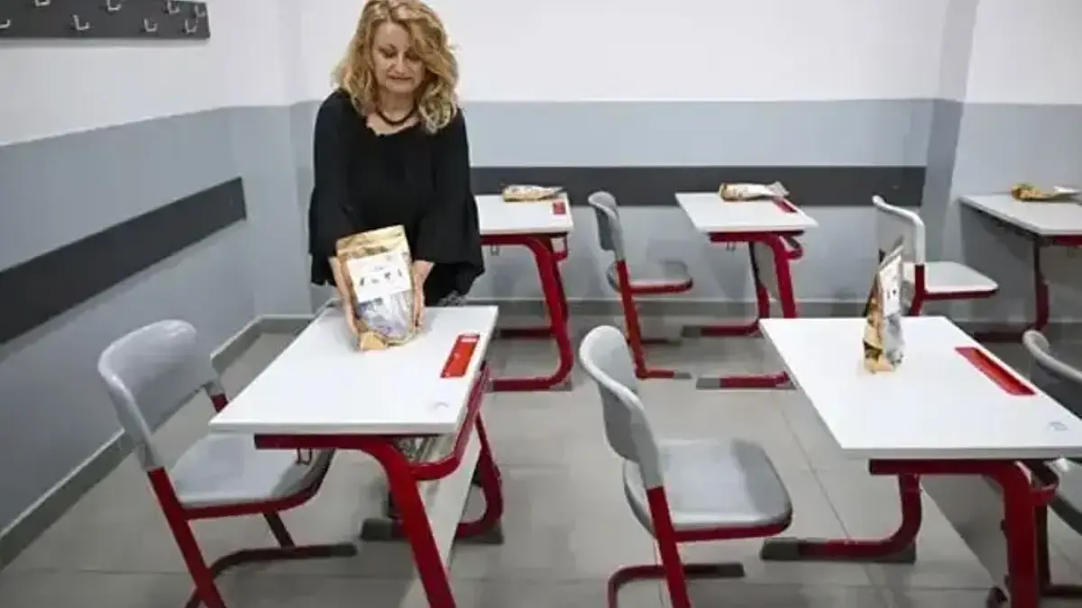 Sıraların üzerine tek tek konuldu! İşte öğrenciler için hazırlanan LGS beslenme paketi