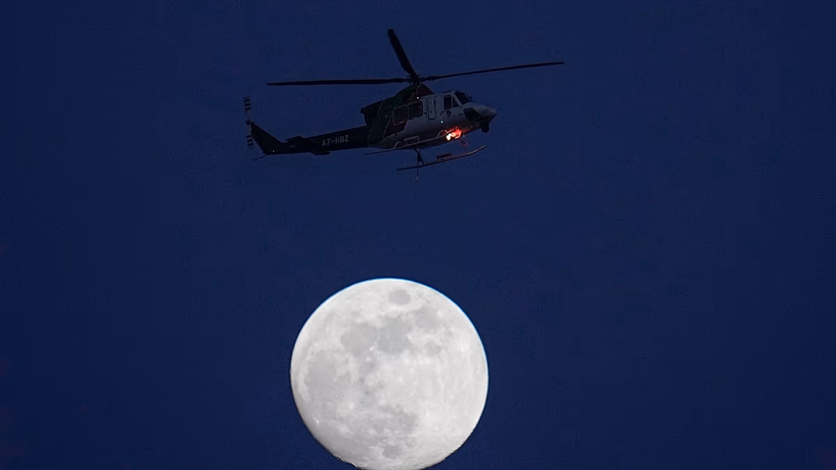 Katar'da askeri helikopter düştü: 3'ü Türk 7 kişi hayatını kaybetti