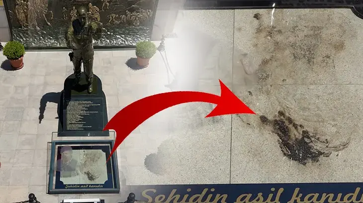 Ömer Halisdemir'in şehit düştüğü yer görüntülendi
