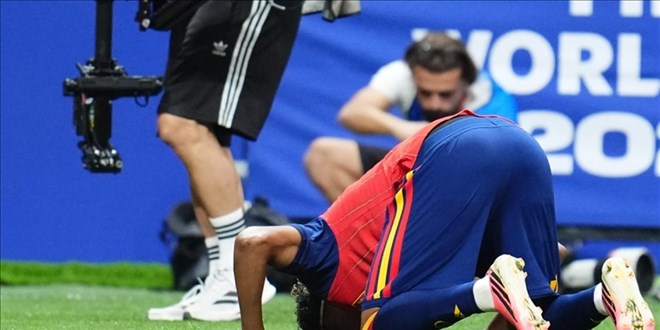 Lamine Yamal, 'secdeli' gol sevinci sonrası sosyal medyada hedef oldu