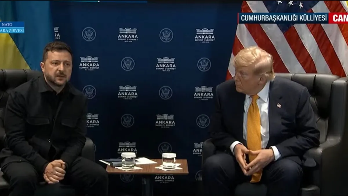 ABD Başkanı Trump'tan Liderler Zirvesi sonrası kritik görüşme! Zelenski ile bir araya geldi: Putin ile Zelenski anlaşma istiyor