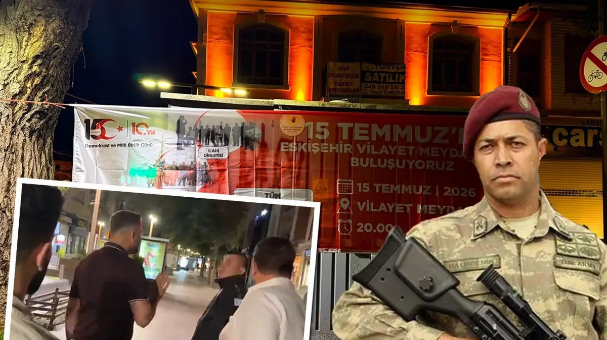 CHP'li belediyeden 15 Temmuz rahatsızlığı! Ömer Halisdemir pankartını hazmedemedi