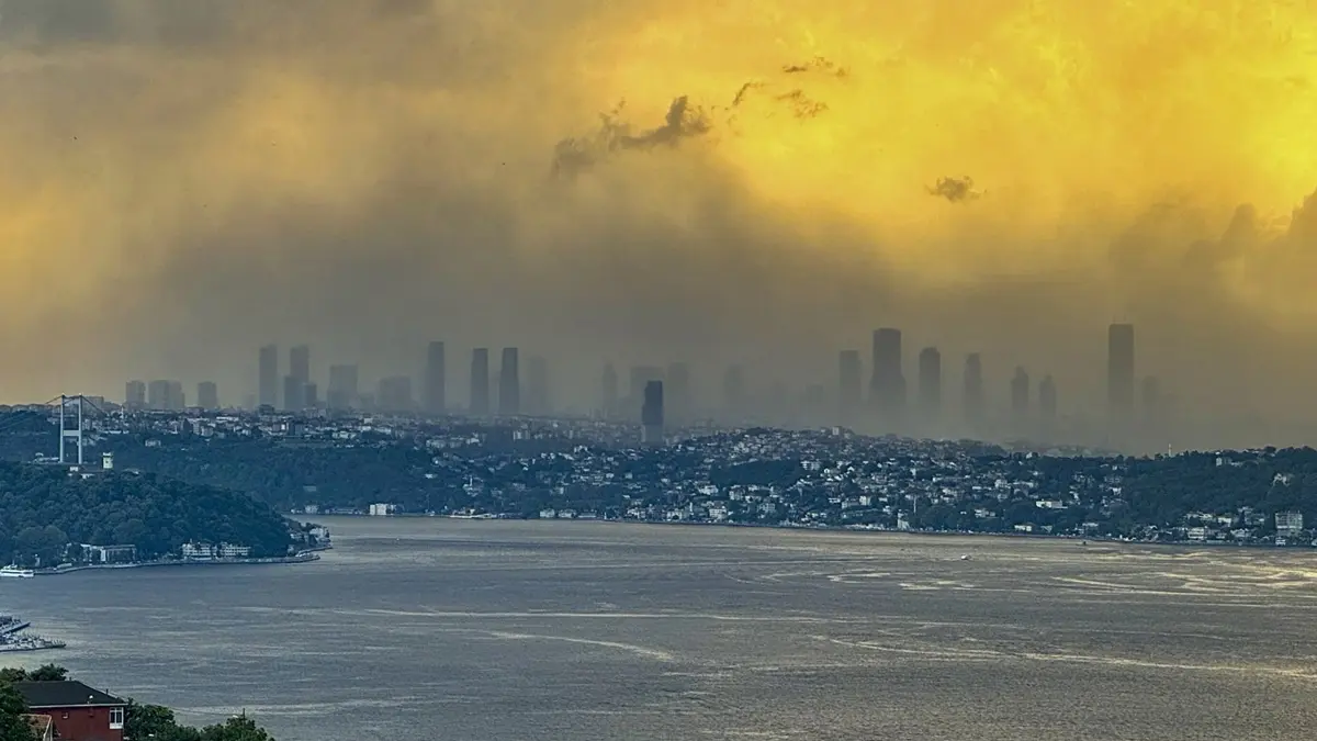 Ağaçlar devrildi, çatılar uçtu... İstanbul'da fırtına hayatı felç etti