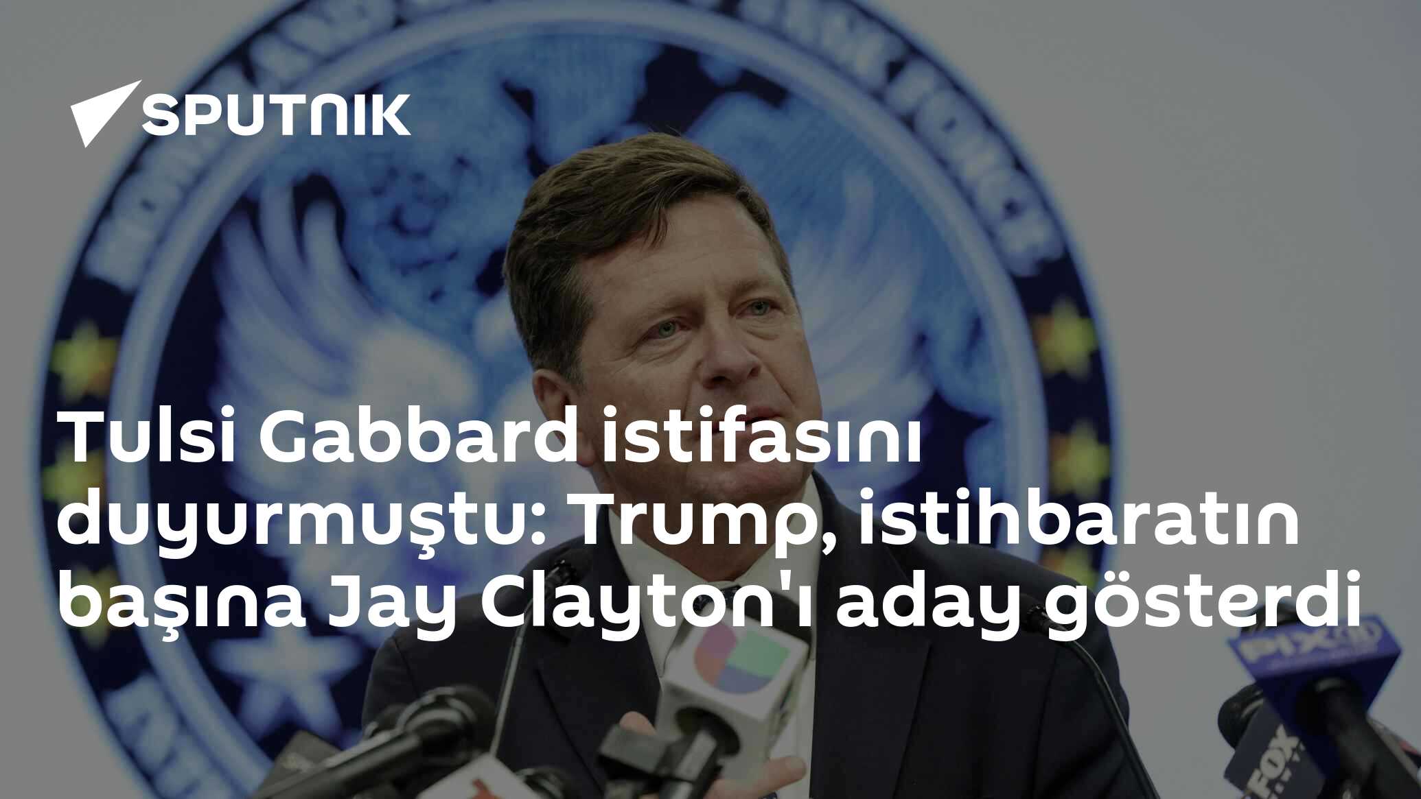 Tulsi Gabbard istifasını duyurmuştu: Trump, istihbaratın başına Jay Clayton'ı aday gösterdi
