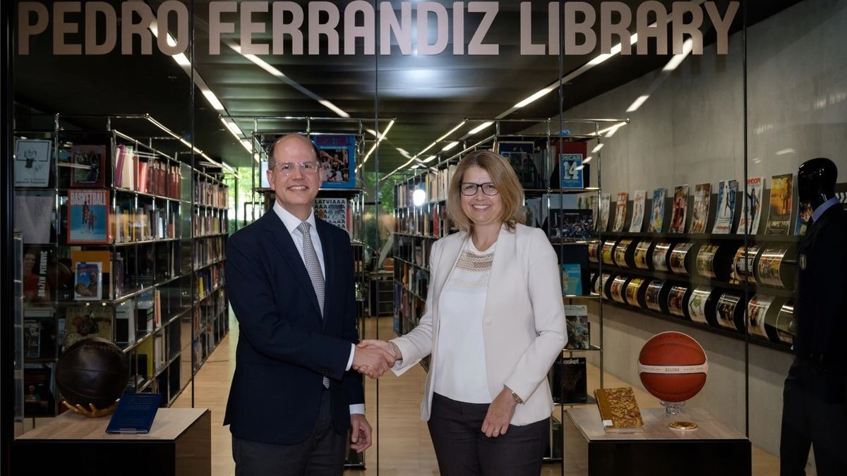 FIBA, Olimpik Dünya Kütüphanesi Ağı'na katılan ilk uluslararası federasyon oldu