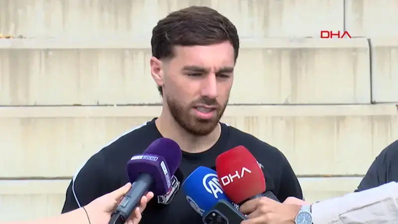 Orkun Kökçü: Hedefimiz takım olarak Beşiktaş'ı ait olduğu yere taşımak
