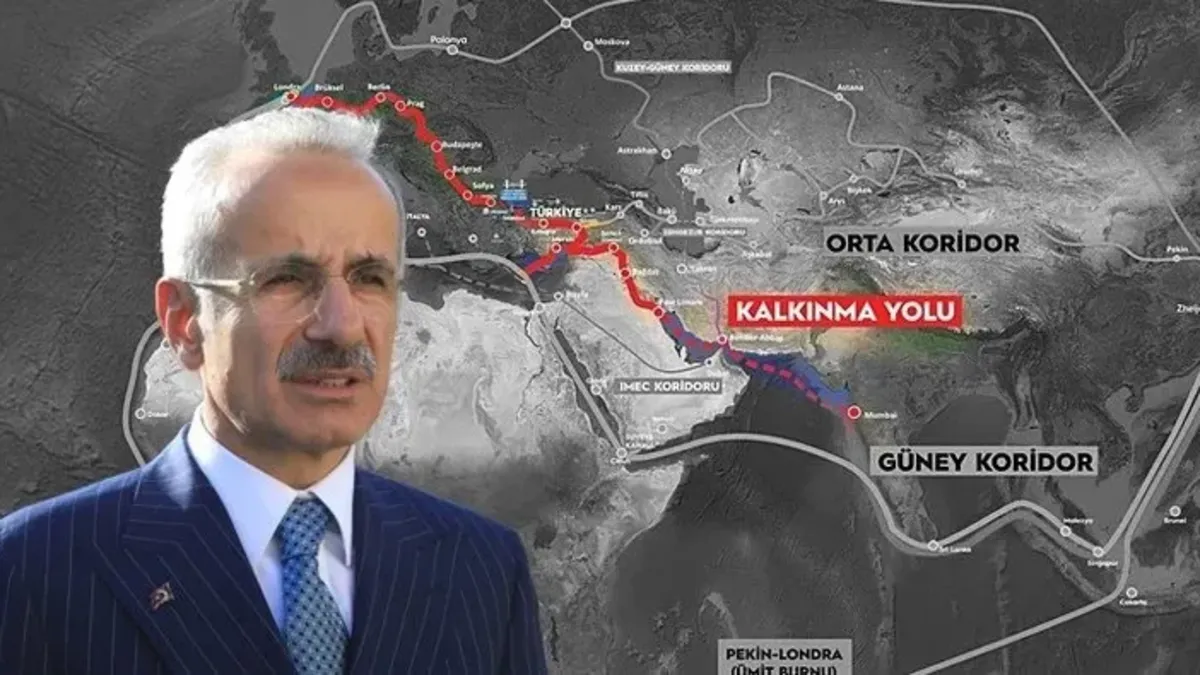 Bakan Uraloğlu Kalkınma Yolu'nda ilk hedefi açıkladı: Demir yoluna alternatif otoyol geliyor