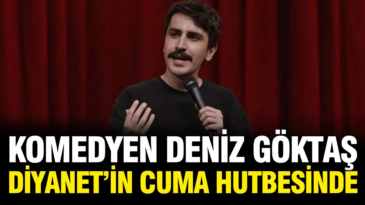 Cuma hutbesinde Deniz Göktaş detayı