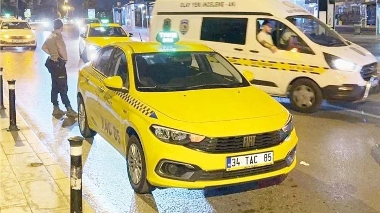 Taksici öldürüldü