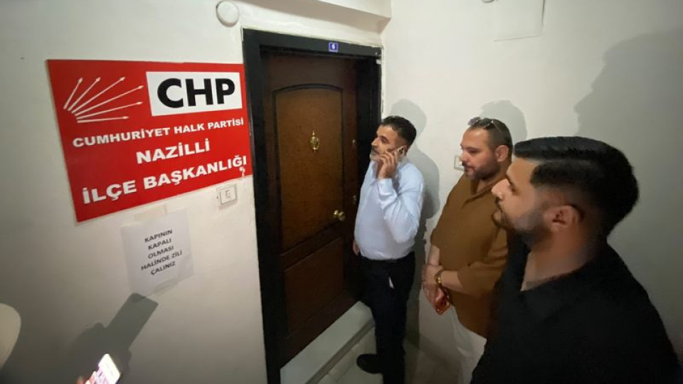 CHP Nazilli ilçe teşkilatında devir teslim krizi