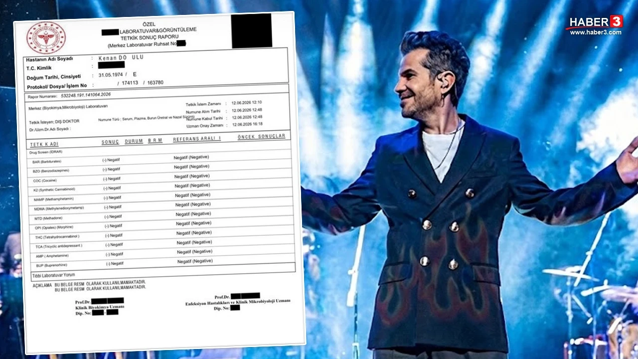 Uyuşturucu testi pozitif çıkan Kenan Doğulu'dan ilk açıklama