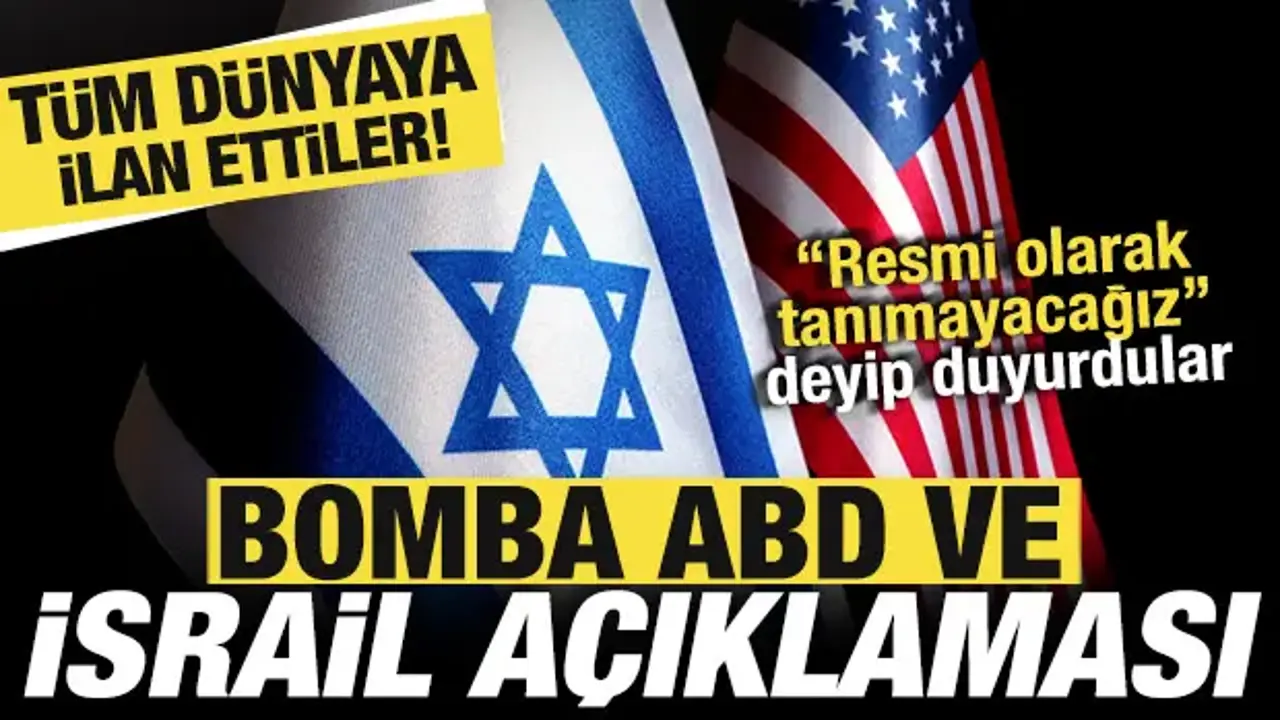 İran'dan son dakika ABD ve İsrail açıklaması! Tüm dünyaya ilan ettiler! 'Tanımayacağız'