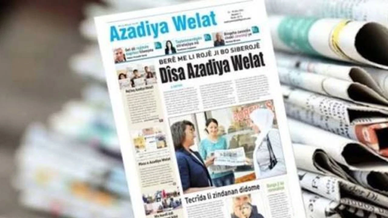 Kürtçe yayın yapan Azadiya Welat ve Ajansa Welat'a erişim engeli