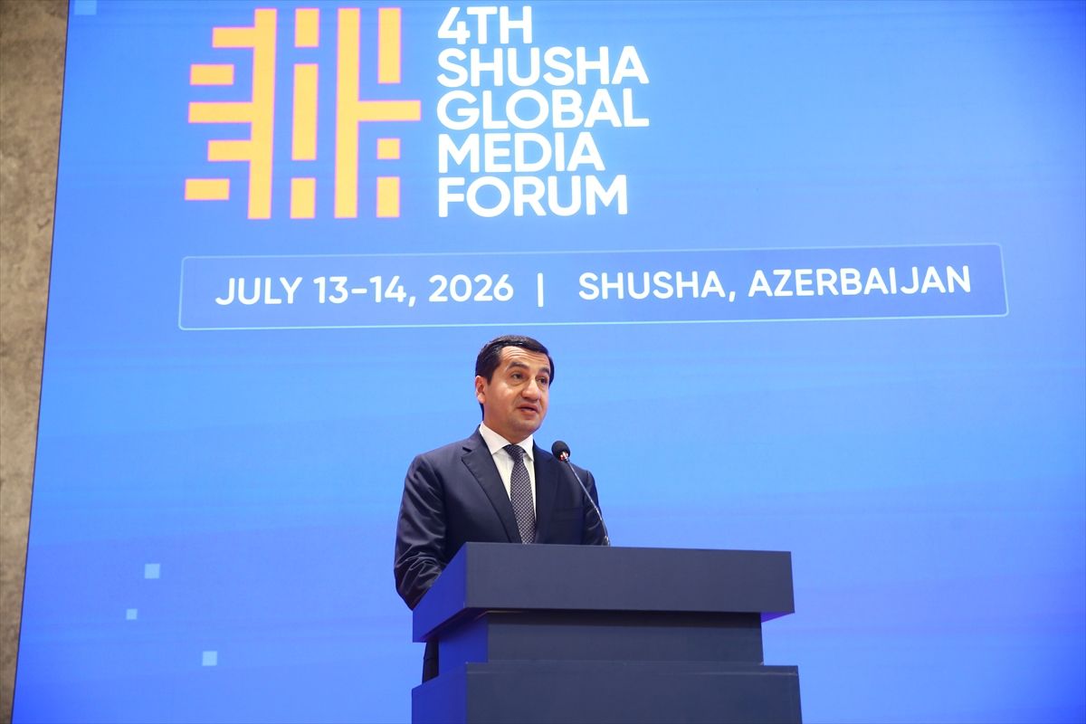 Azerbaycan Cumhurbaşkanı Müşaviri Hacıyev, 4. Şuşa Global Media Forumu'nda konuştu Açıklaması