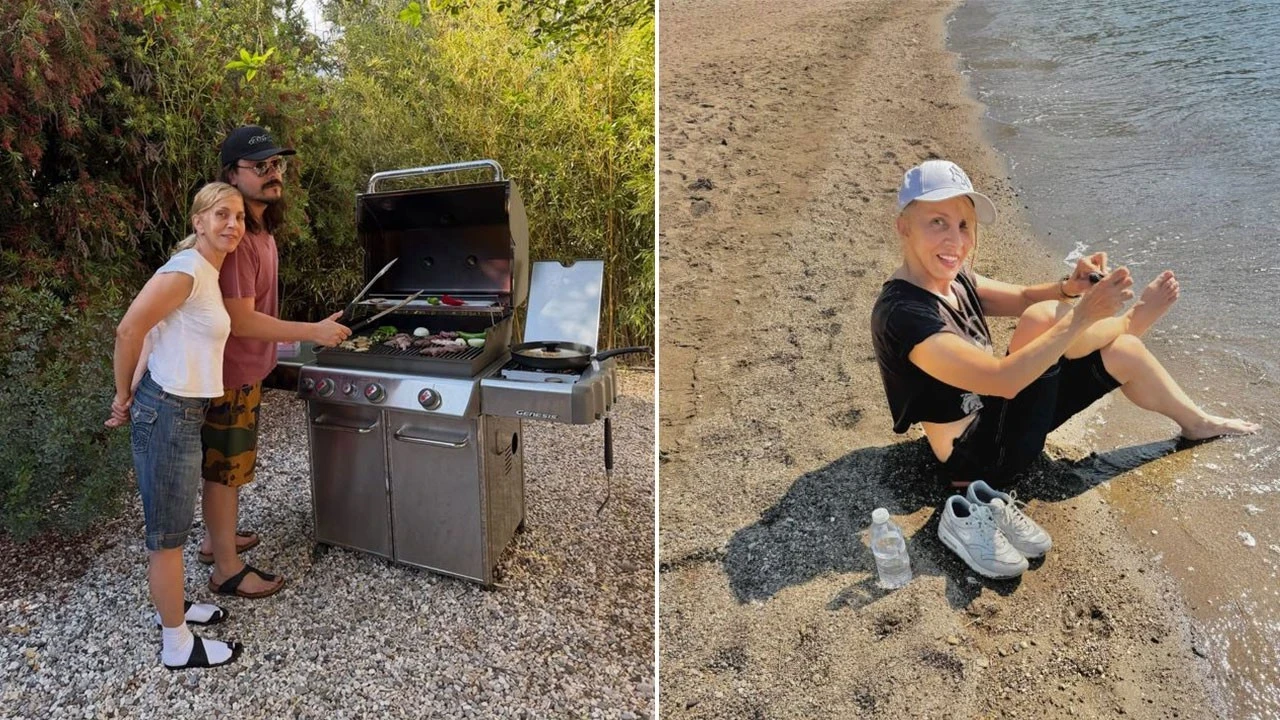 Bodrum'a yerleşmişti! Sertab Erener'den doğayla iç içe paylaşım