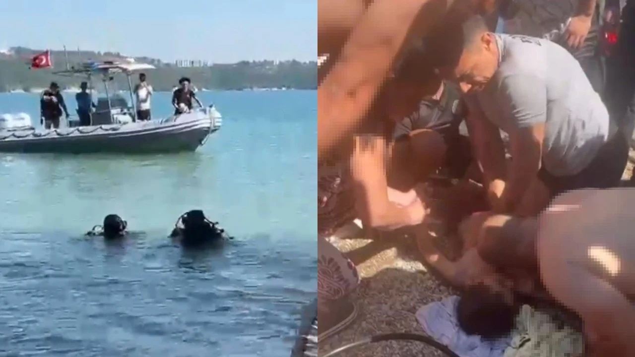 Dalgıç polisin dakikalarca süren müdahalesi hayat kurtardı: 8 yaşındaki çocuğun kalbi yeniden çalıştı