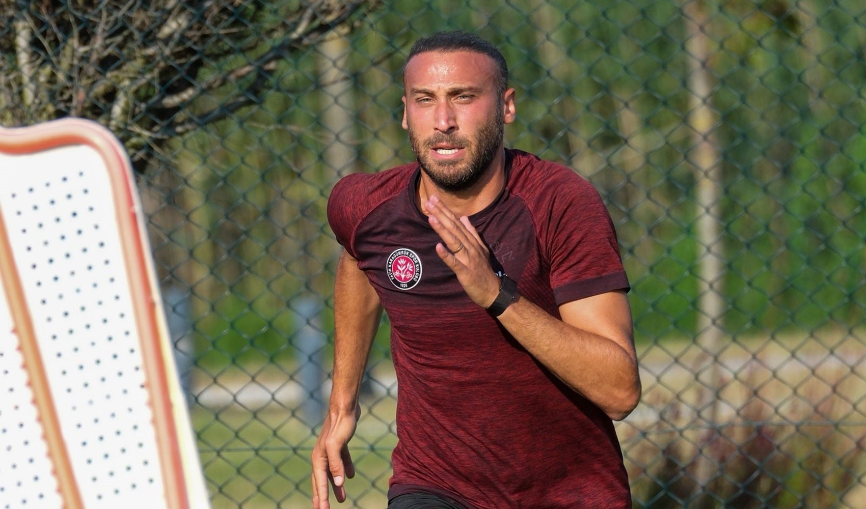 Cenk Tosun, Fatih Karagümrük'te ilk idmanına çıktı