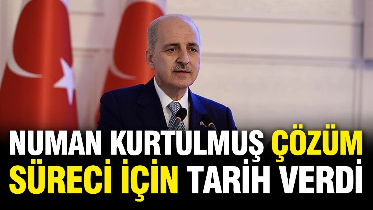 Numan Kurtulmuş tarih verdi, şartlar uygun dedi: TBMM mahkeme değildir