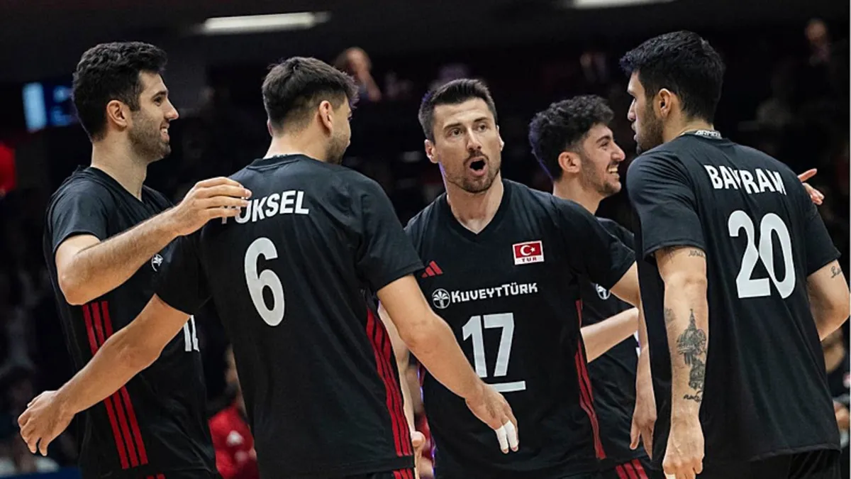 A Milli Erkek Voleybol Takımı'nın Milletler Ligi 2. hafta kadrosu açıklandı