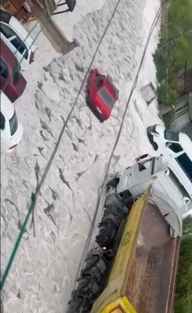 Ankara'da sağanak etkili oldu
