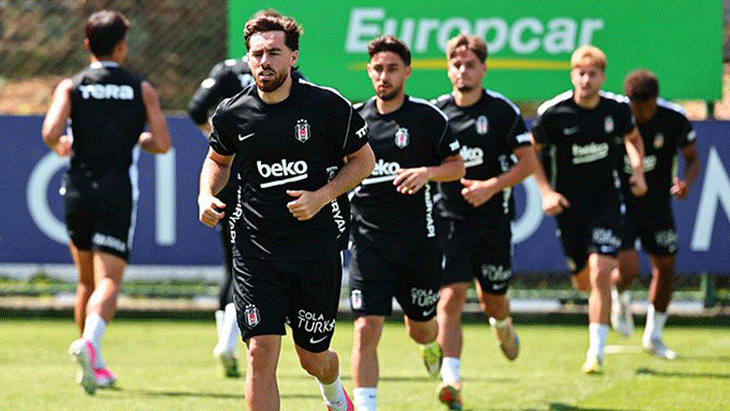 Beşiktaş, Midtjylland maçı hazırlıklarına devam etti
