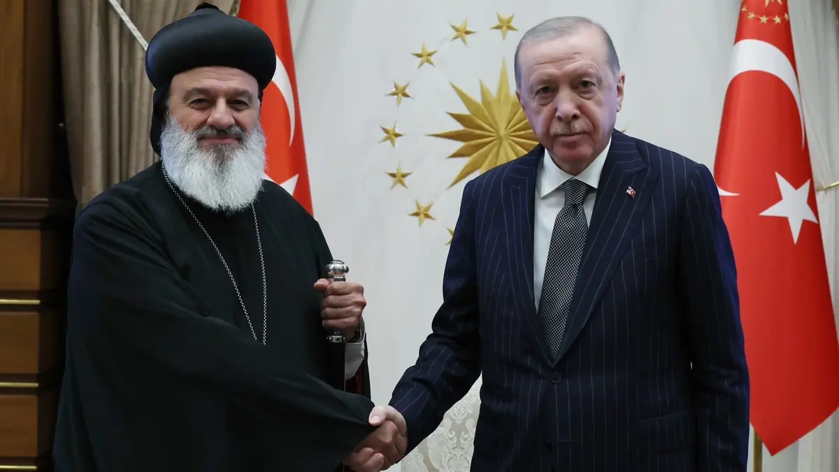 Başkan Erdoğan, Efrem Kerim'i kabul etti