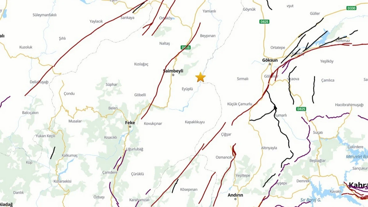 Adana'da korkutan deprem