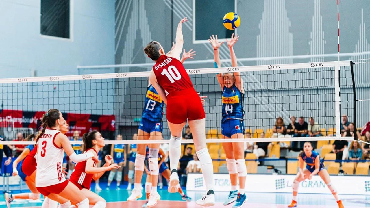 U18 Kadın Voleybol Milli Takımı Avrupa ikincisi oldu