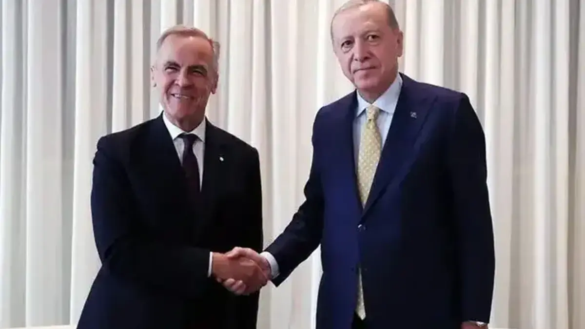 Cumhurbaşkanı Erdoğan, Kanada Başbakanı Carney ile görüştü