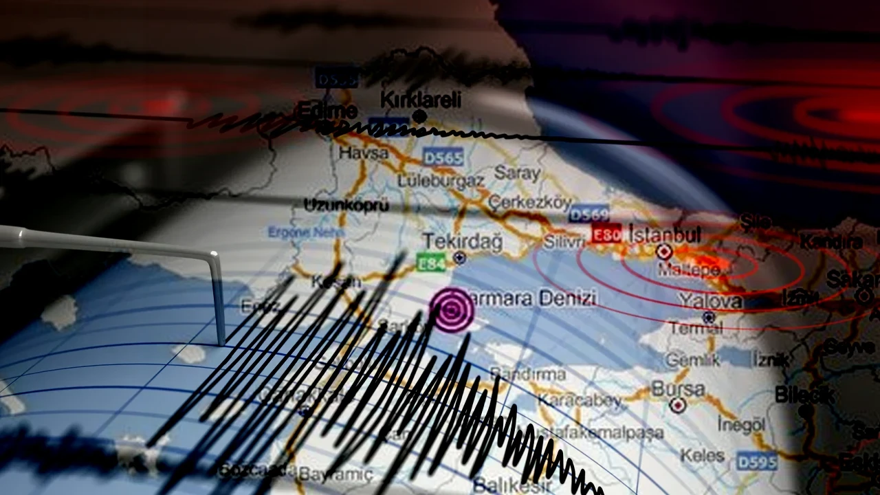Marmara Denizi'nde 3.6 Büyüklüğünde Deprem