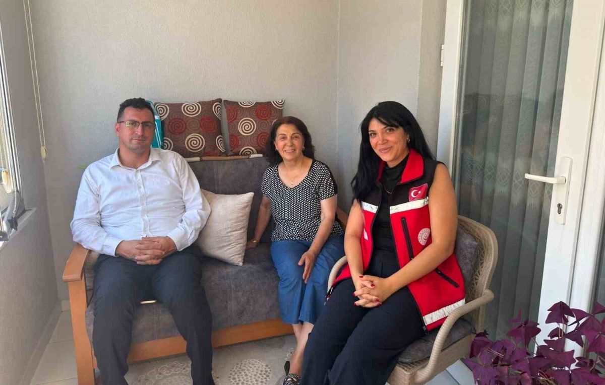 Şehit ailesine sene-i devriye ziyareti