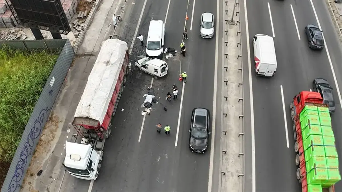 İstanbul'da yola bırakılan tuğla ölüm getirdi