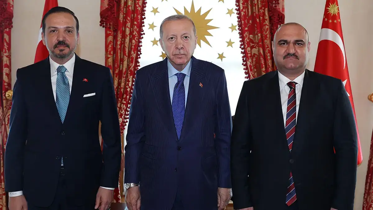 Cumhurbaşkanı Erdoğan, Kerkük Valisi Ağa'yı kabul etti