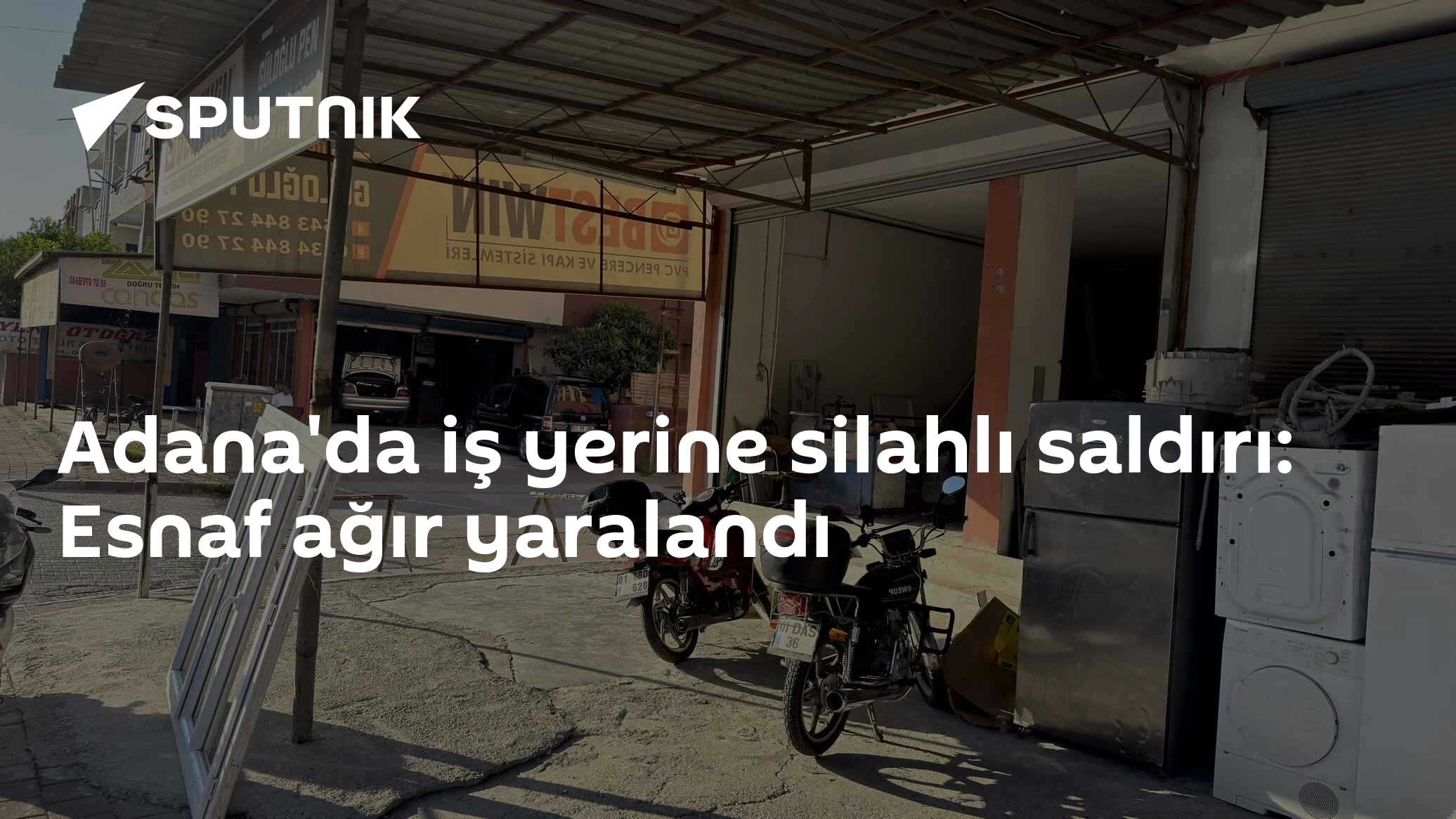 Adana'da iş yerine silahlı saldırı: Esnaf ağır yaralandı