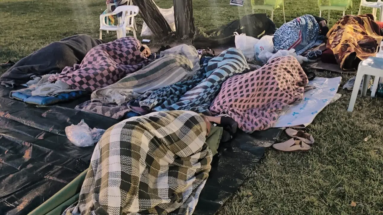 Şehit aileleri ve gazilerin Güvenpark'taki eylemleri üçüncü gününde