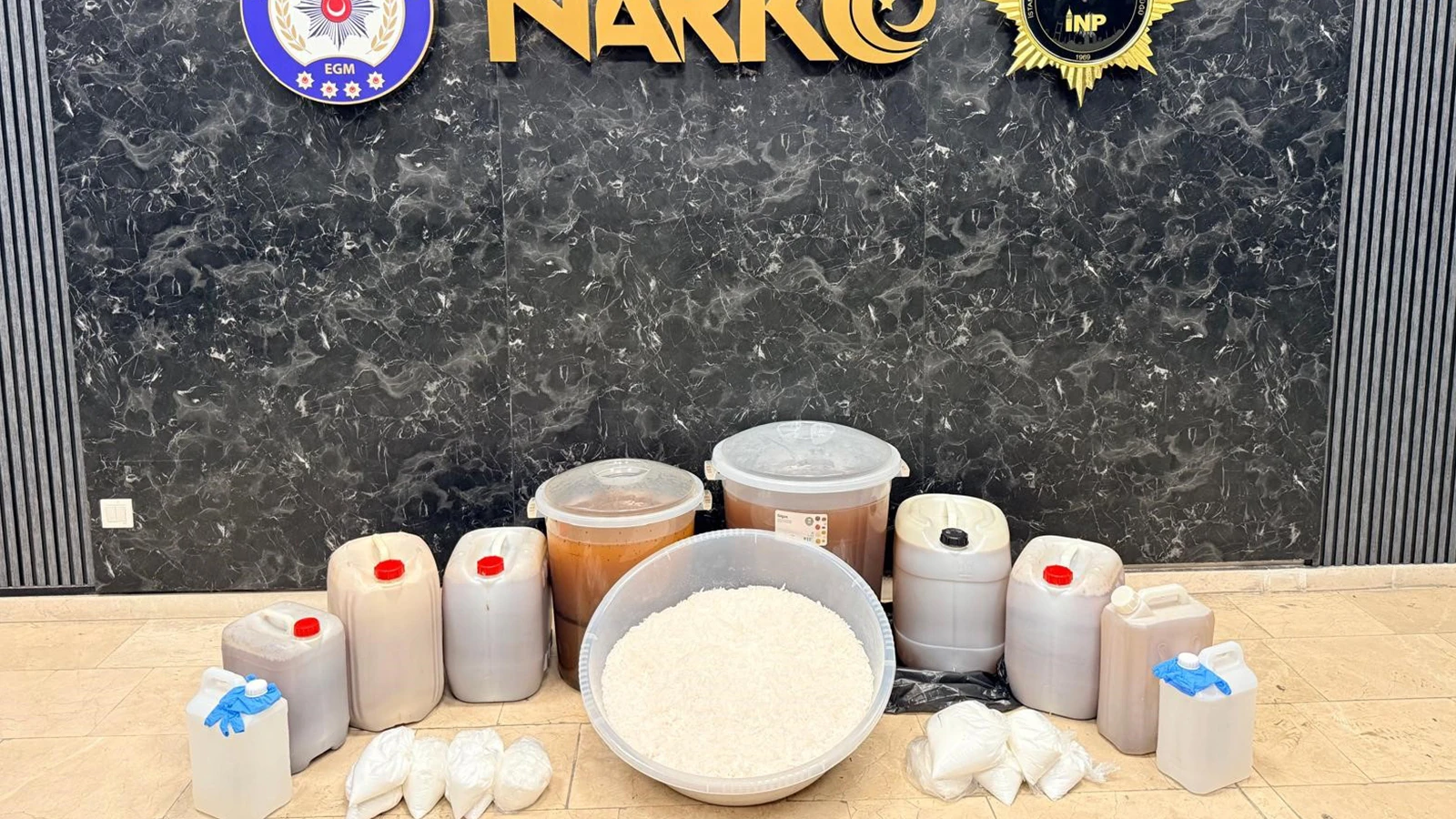 Şişli’de uyuşturucu operasyonu: 239 kilo uyuşturucu ele geçirildi