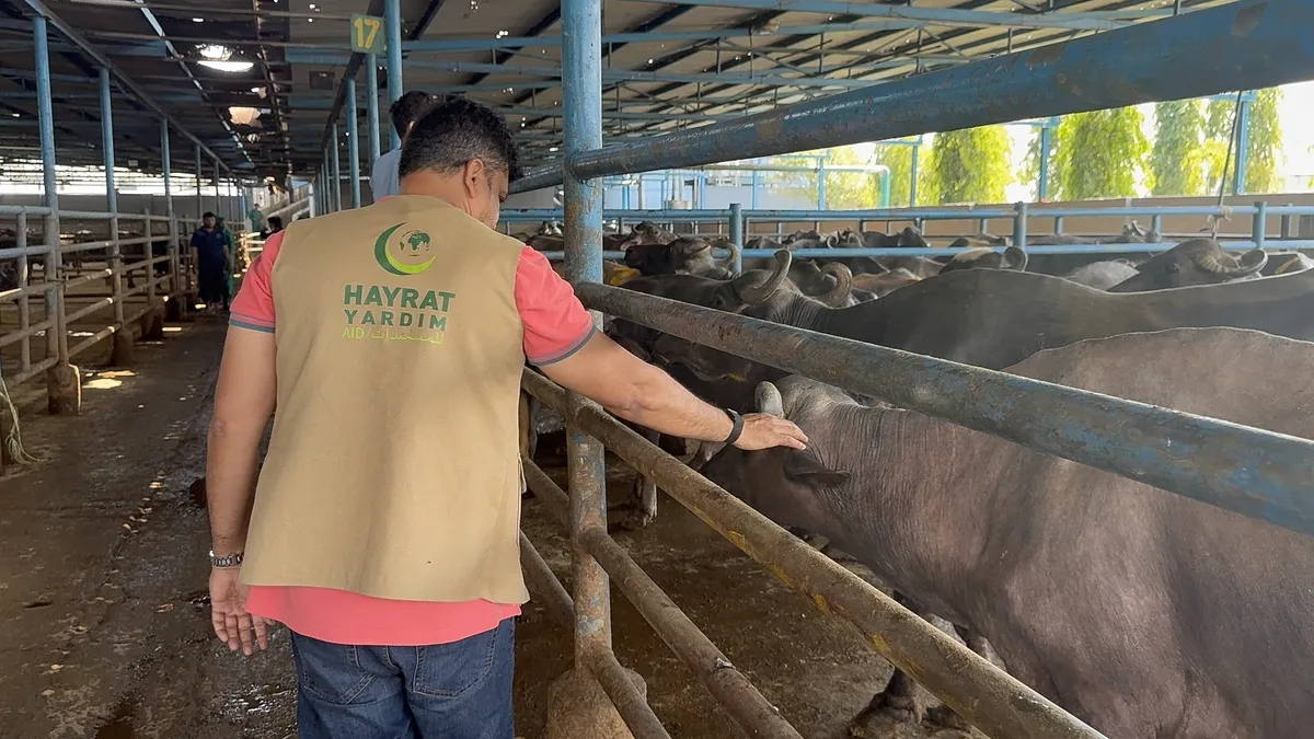 Hayrat Yardım 30’dan fazla ülkede kurban çalışmalarına başladı