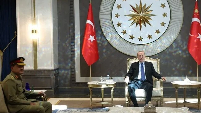 Cumhurbaşkanı Erdoğan, Pakistanlı Komutan Munir'i Kabul Etti