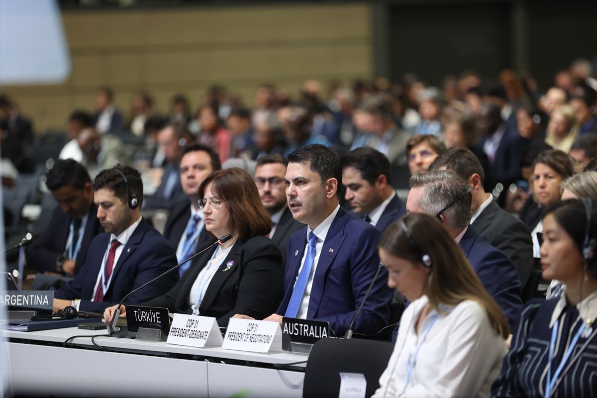 Bakan Kurum, Bonn İklim Değişikliği Konferansı'nda konuştu Açıklaması