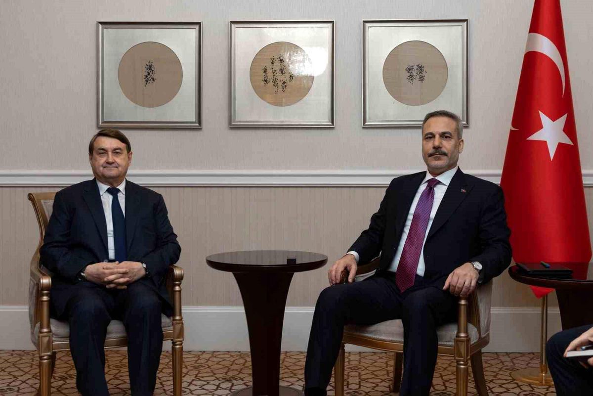 Dışişleri Bakanı Fidan, Putin'in Danışmanı Levitin ile görüştü